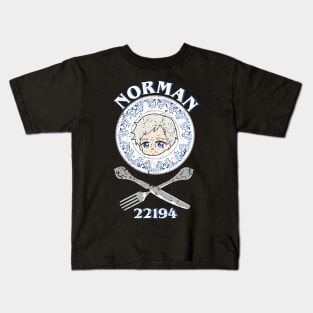 THE PROMISED NEVERLAND: NORMAN CHIBI (GRUNGE STYLE) Kids T-Shirt